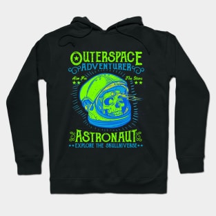 Outtaspace Adventured Astronaut Skull Hoodie